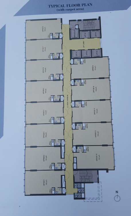 Office Space Un Furnished in Lodha Supremus  , Wadala